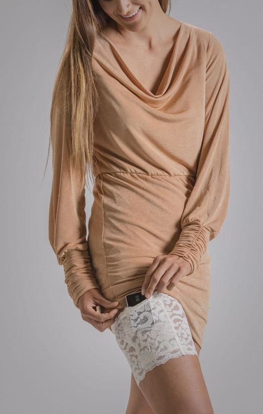 Insulin Pump Pocket Stretch Lace Garter