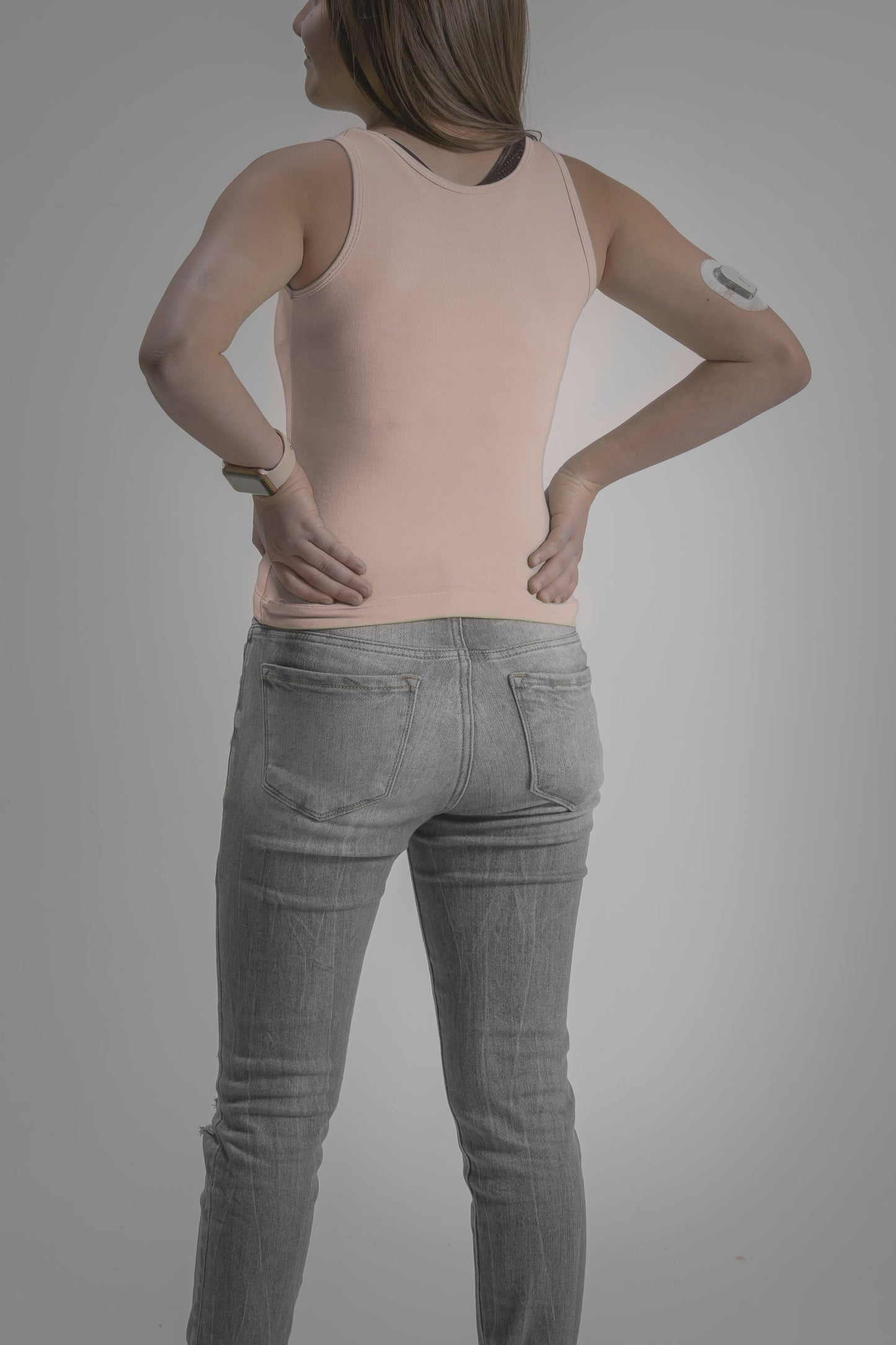 Women's Loungewear Scoop Neck Tank with Insulin Pump Pocket