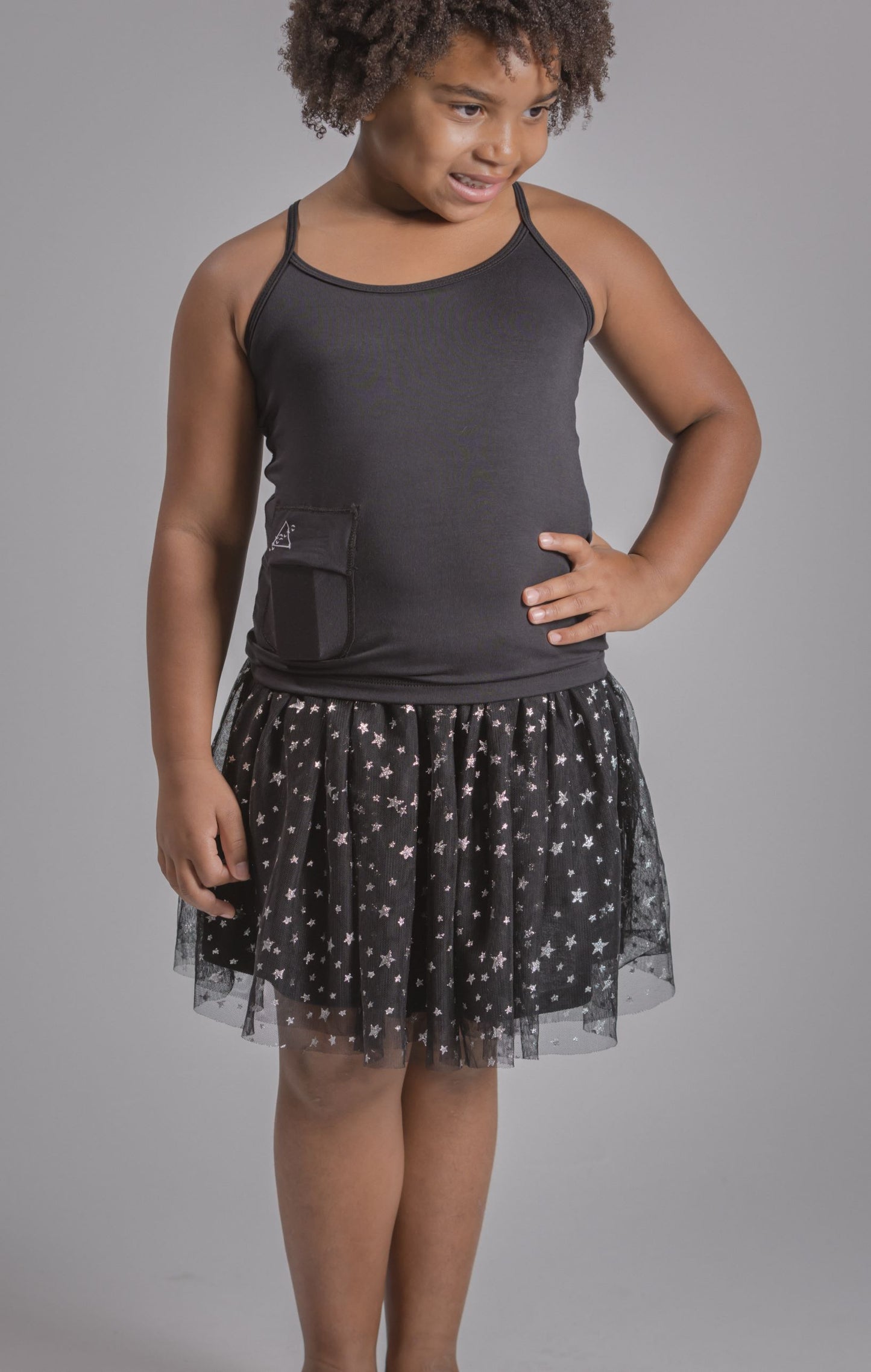Girl's Loungewear Cami Tank with Insulin Pump Pocket