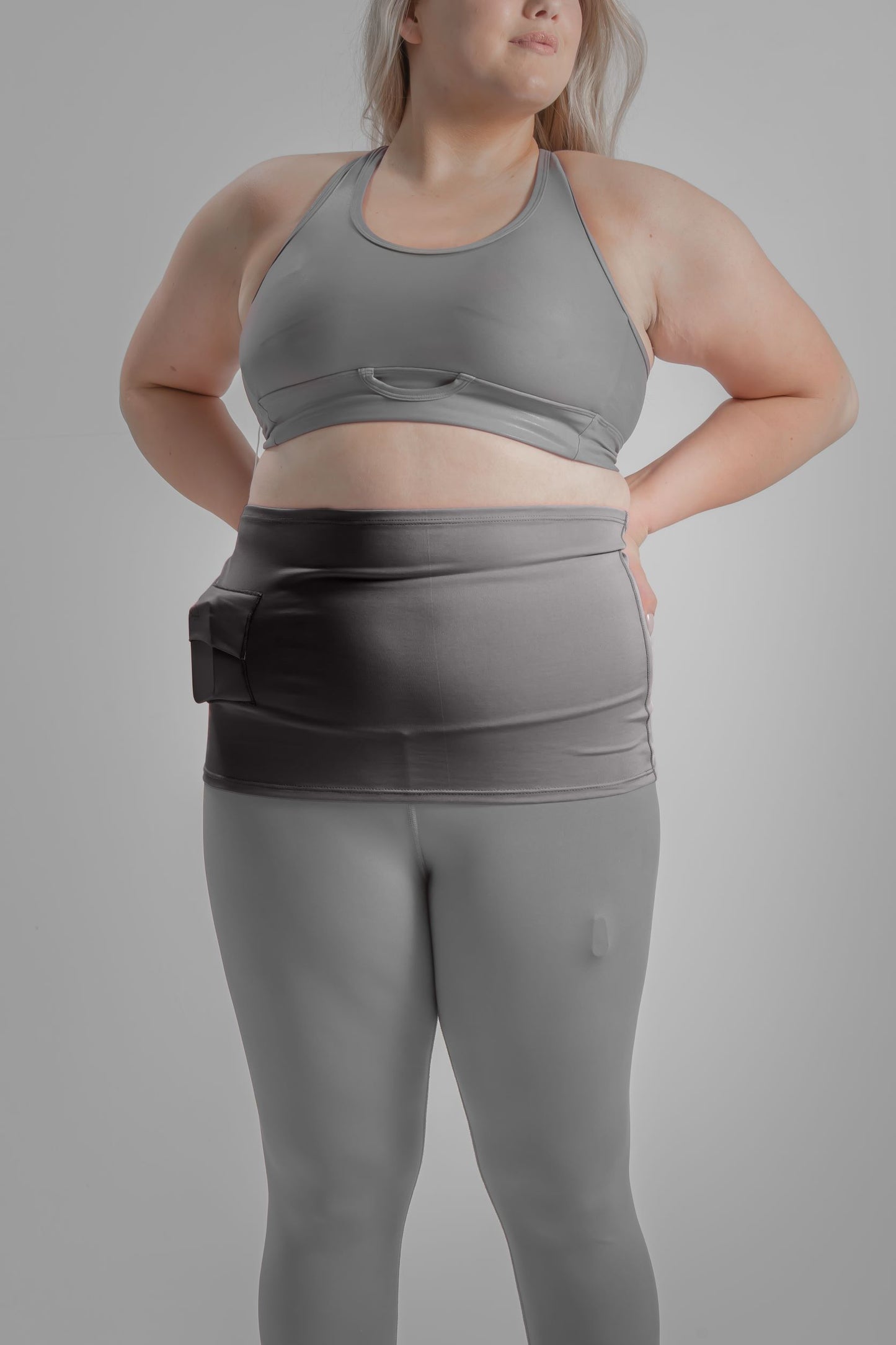 Universal Activewear Band with Insulin Pump Pocket