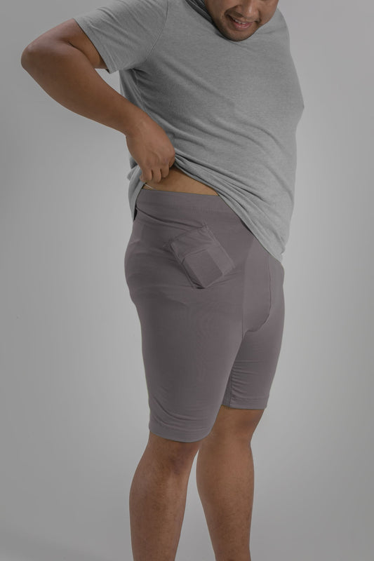 Men's Everyday Stretch Boxer Briefs with Insulin Pump Pockets
