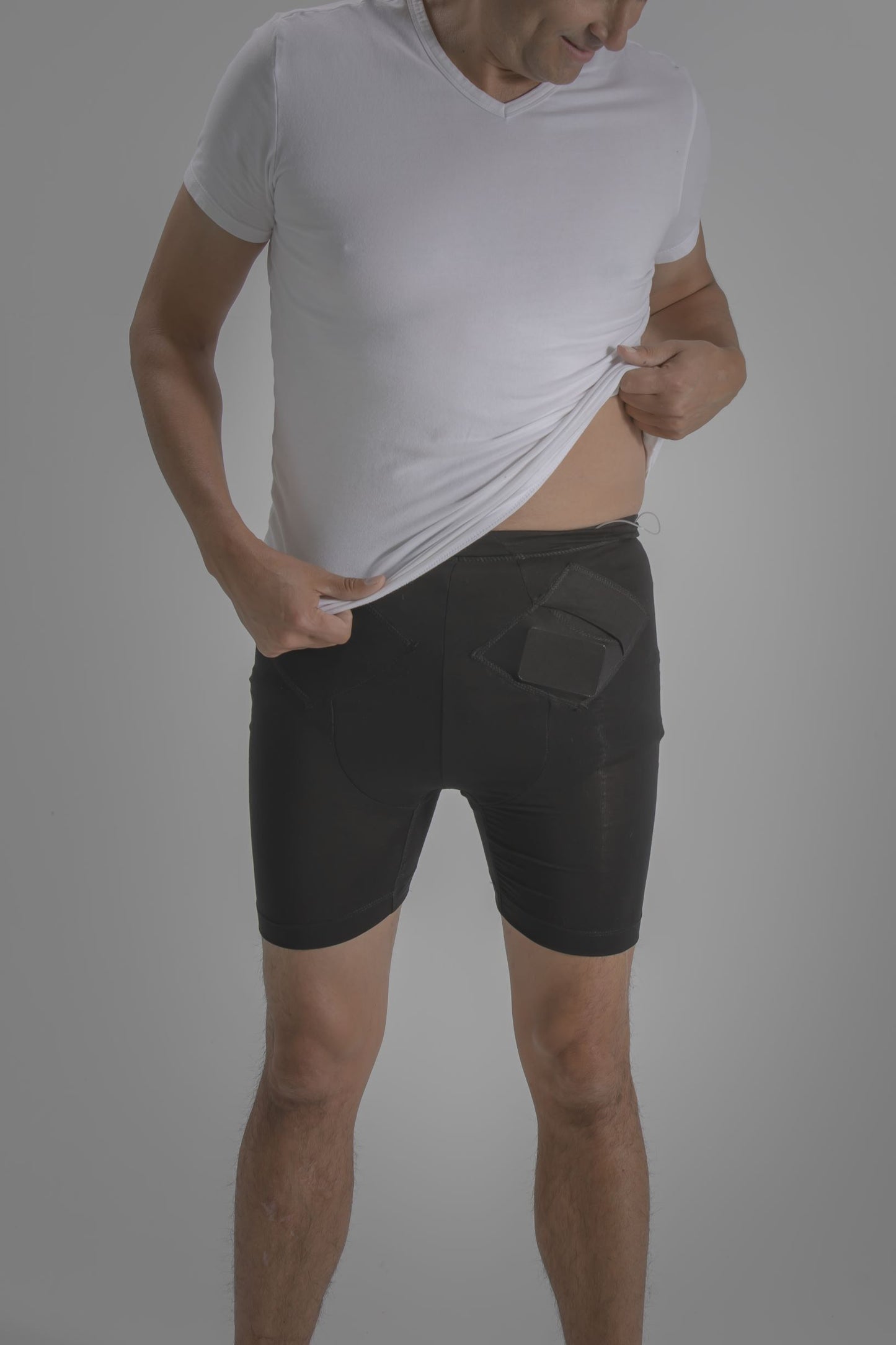 Men's Loungewear Boxer Briefs with Pump Pockets