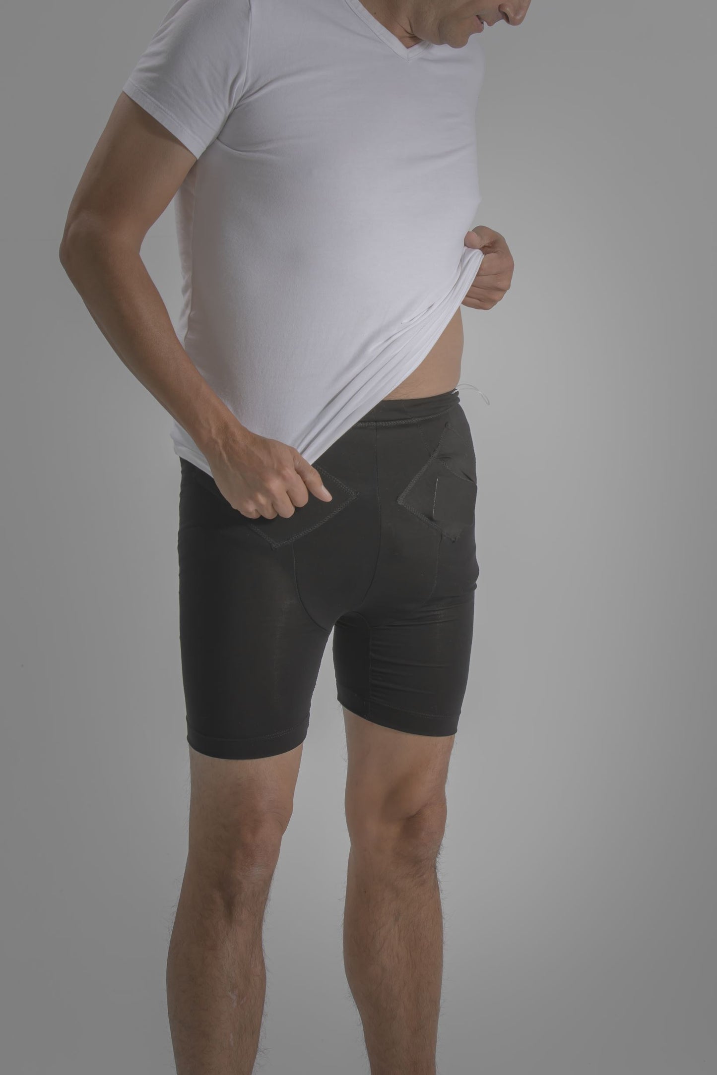 Men's Loungewear Boxer Briefs with Pump Pockets