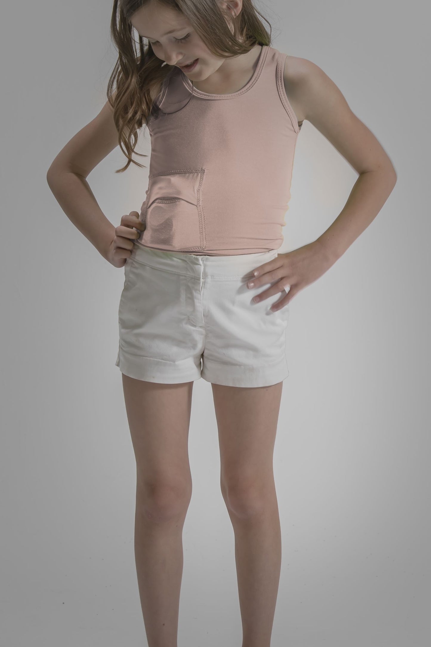 Youth Loungewear Scoop Tank with Insulin Pump Pocket