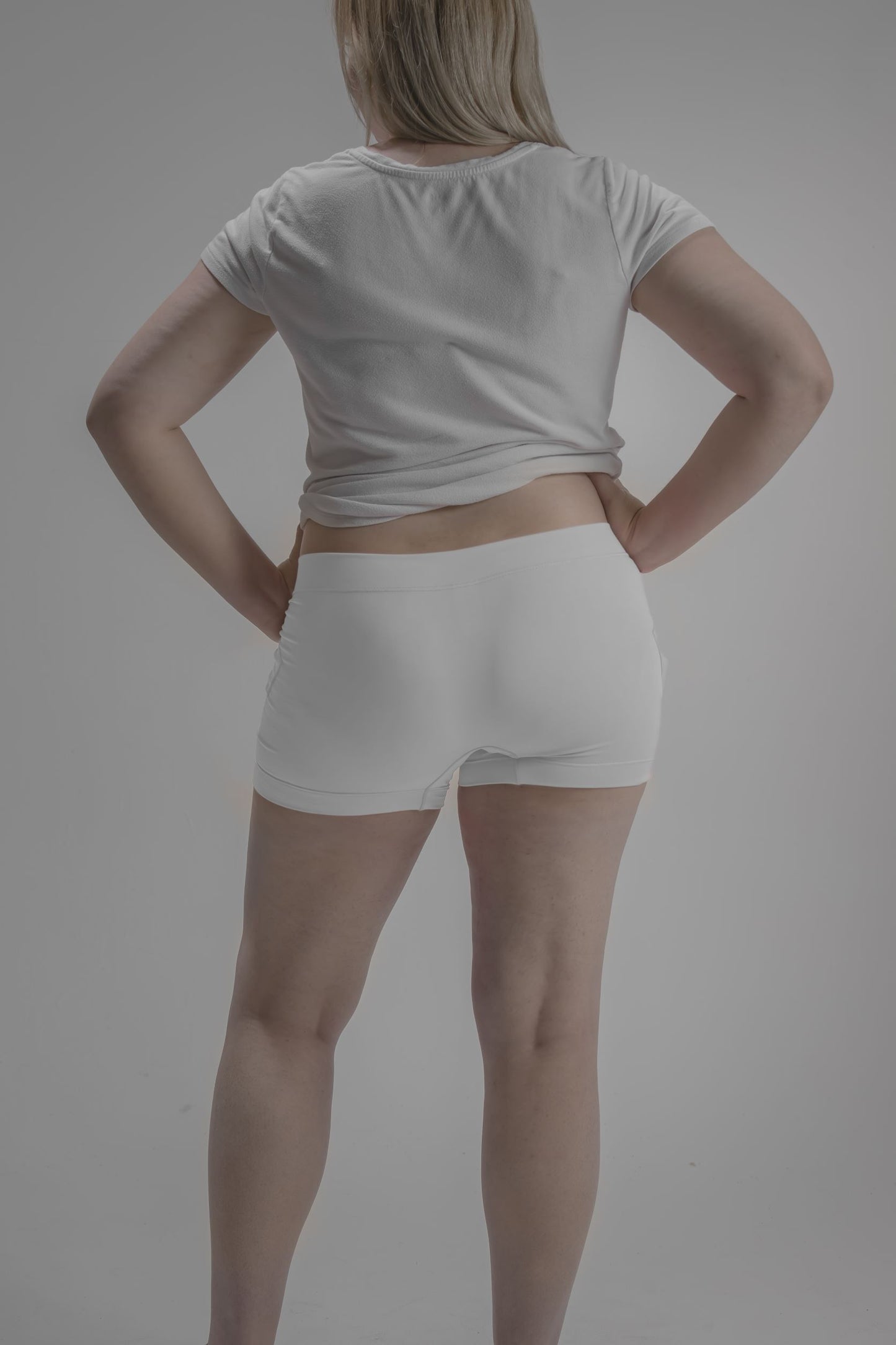 Women's Activewear Boyshort Underwear with Insulin Pump Pockets